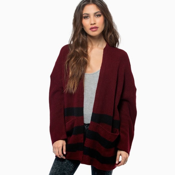 ⚫TOBI Willow Striped Cardigan - Picture 2 of 5